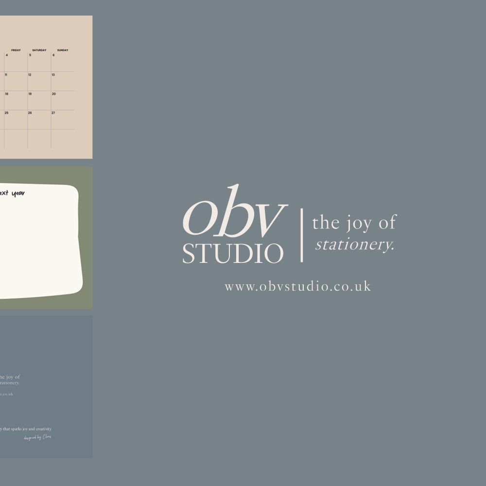 Boho Scandinavian Minimal Style A5 2026 Desk Desktop Calendar
