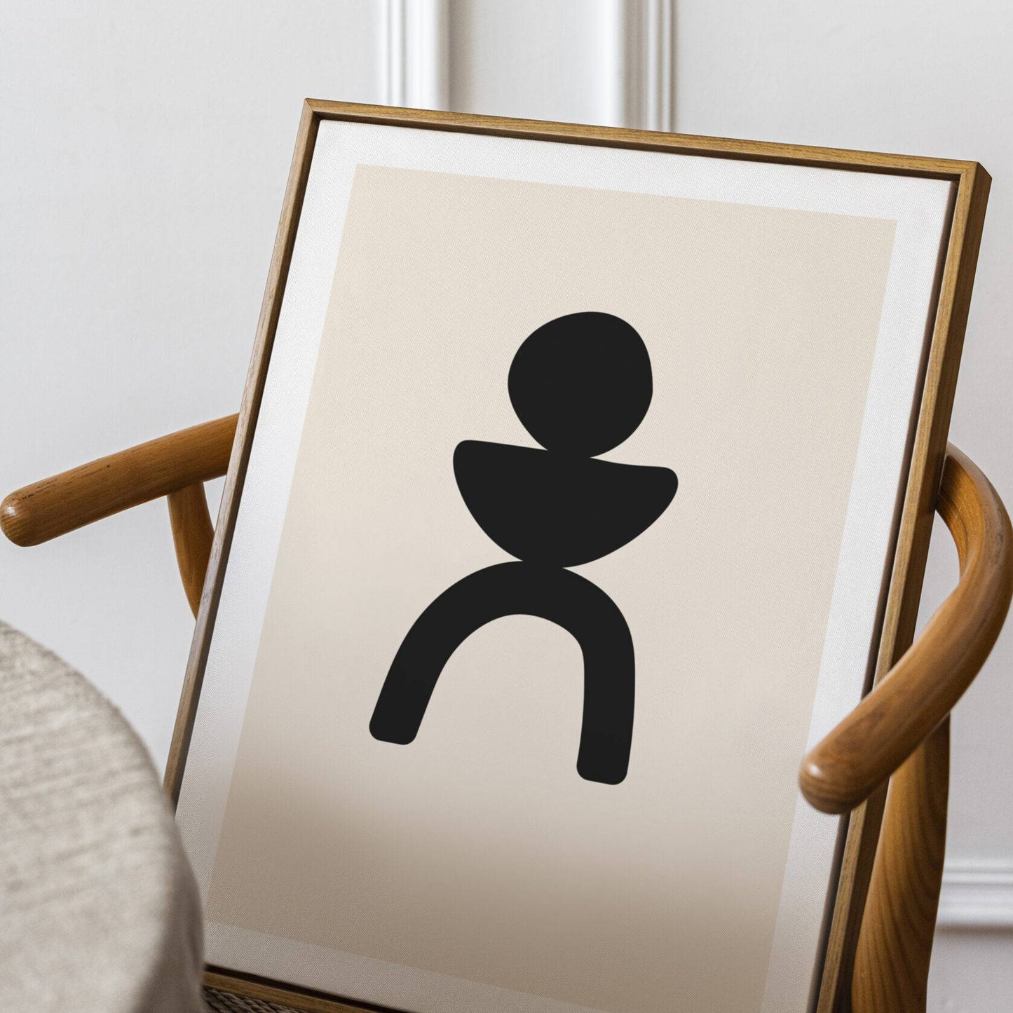 Abstract Shape Boho Scandinavian Minimal Print