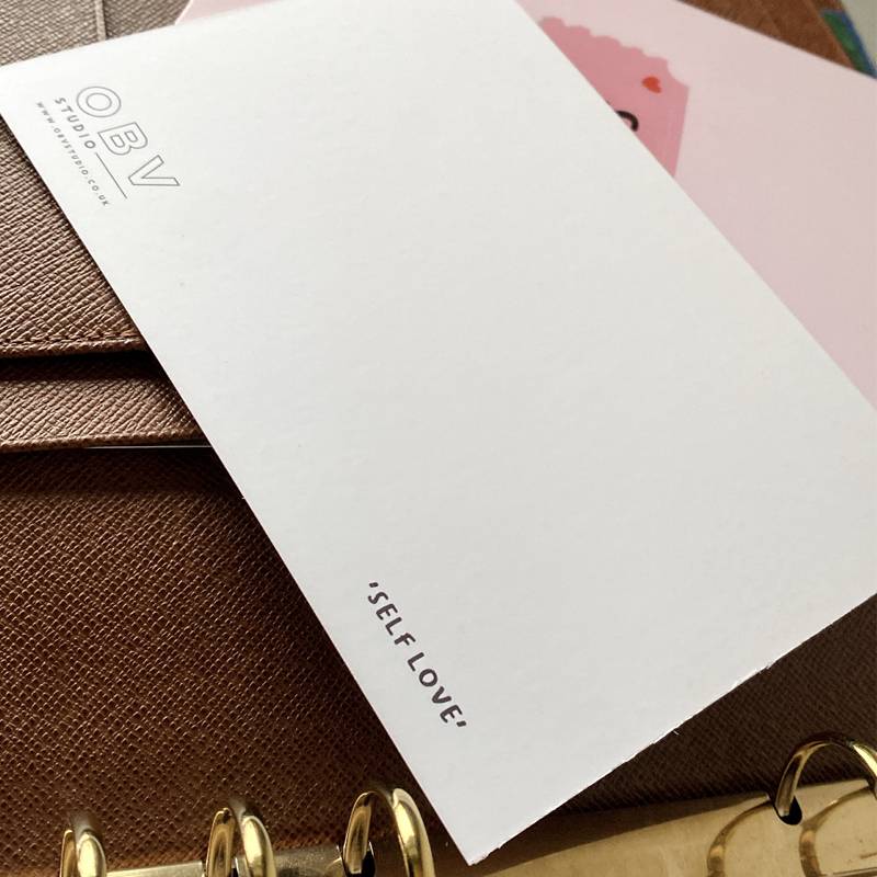 Self Love Positive Affirmation Postcard