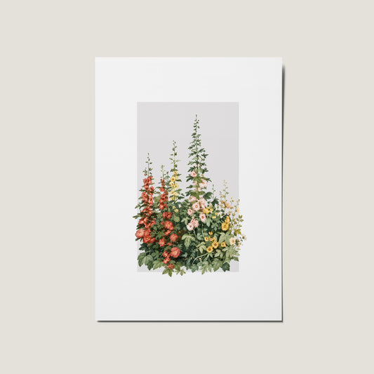 Wall of Flowers Card