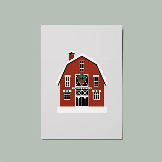 Hygge House Festive Christmas Card