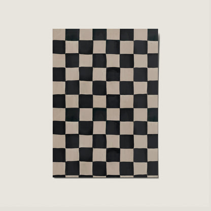 Checker Board No Occasion Bold Card