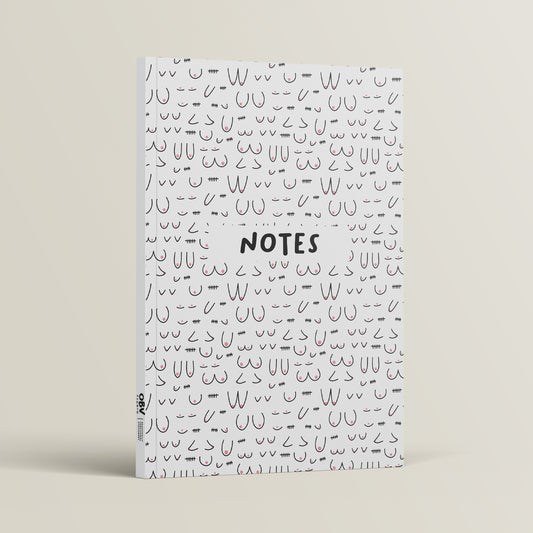 Boobs A5 Notebook Hardback Journal