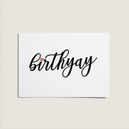 Birthyay Happy Birthday Card