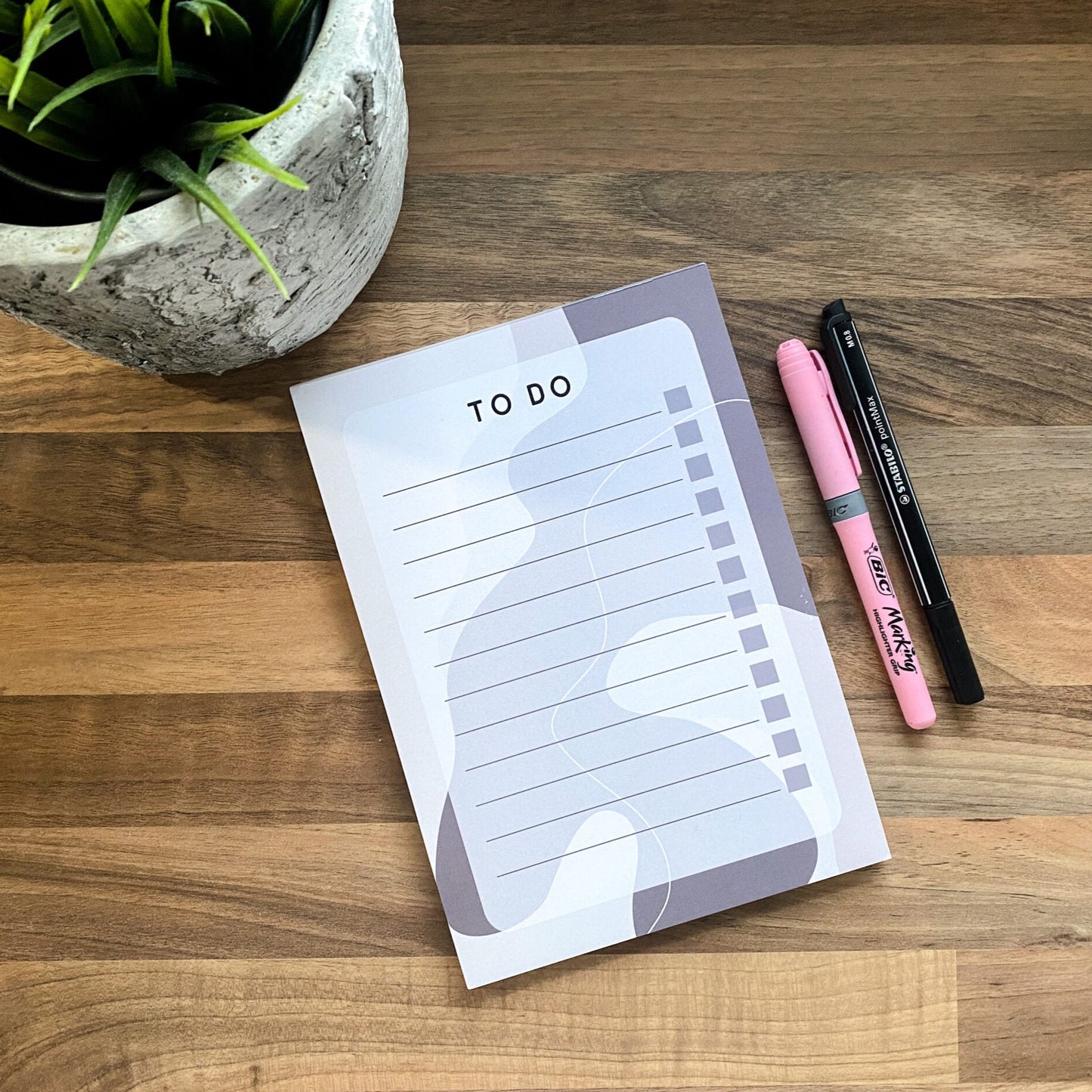 To Do List Pad - A5 Notepad