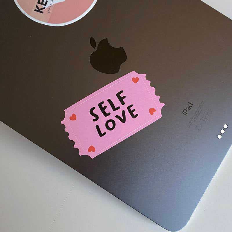 Self Love Positive Affirmation Die Cut Sticker